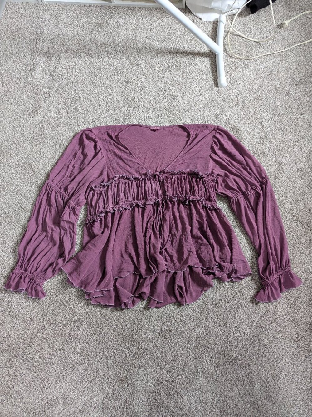 Kimchi Blue Ruffle Blouse